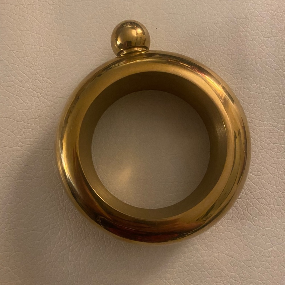 Bracelet Flask- Gold tone